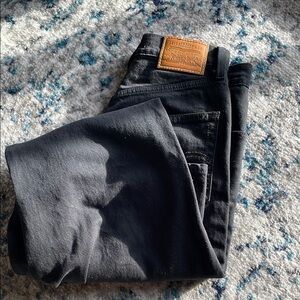 Levi's Black Ribcage Straight